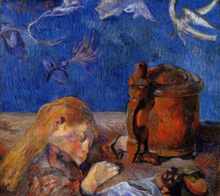 Clovis Gauguin Asleep 