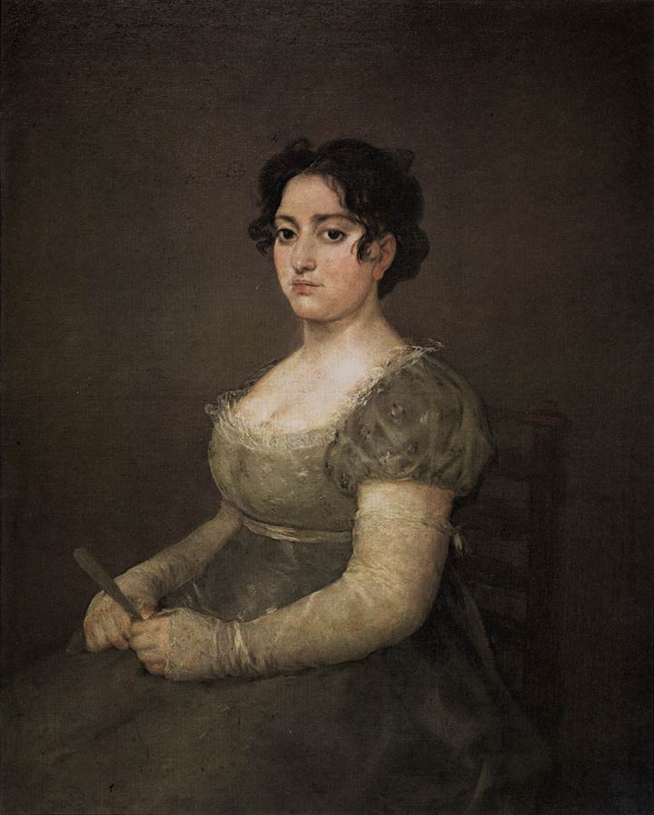 Portrait of a Lady with a Fan 