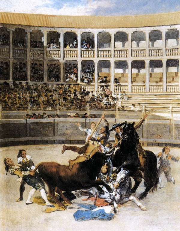 Picador Caught By The Bull 