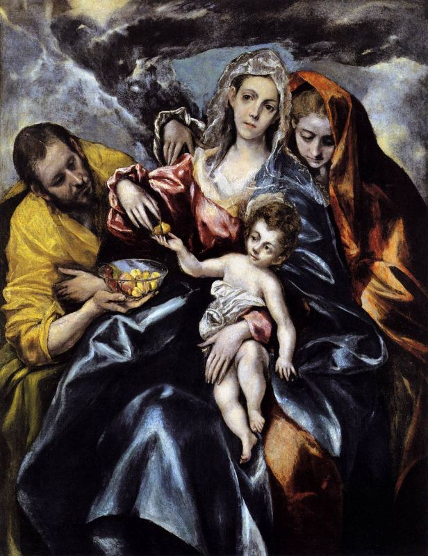 The Holy Family with St Mary Magdalen 1595-1600