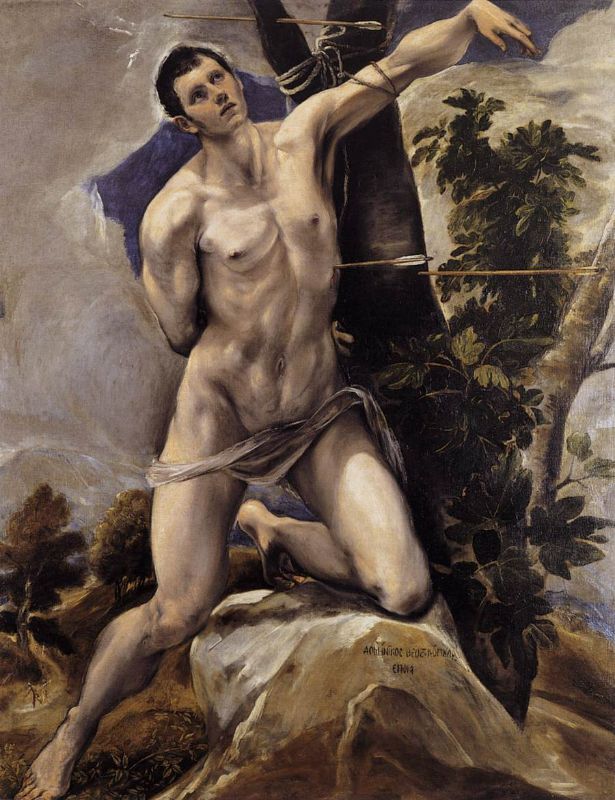 St Sebastian 1577-78