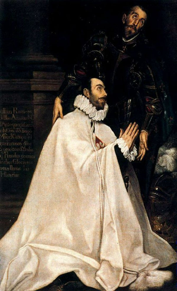 Julian Romero de las Azanas and his Patron Saint 1585-90