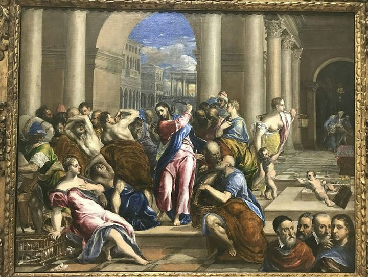 Christ Driving The Traders From The Temple Ii