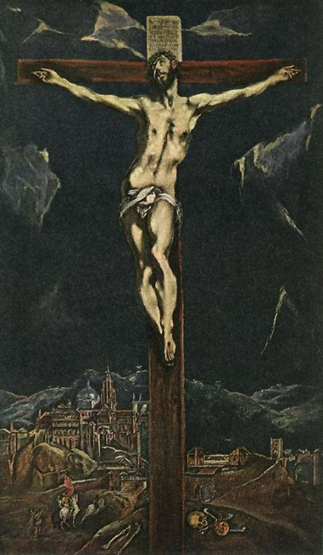 Christ in Agony on the Cross 1600s