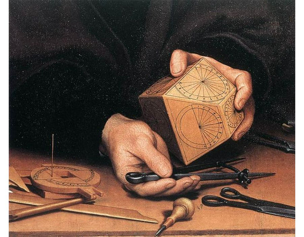 Portrait of Nikolaus Kratzer (detail) 1528 