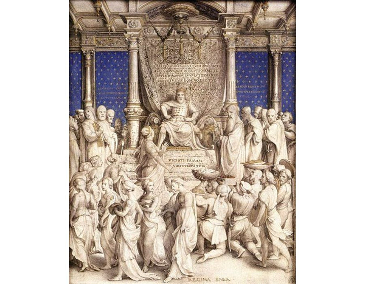 Solomon and the Queen of Sheba 1534-35 