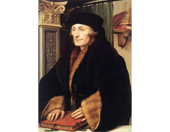 Portrait of Erasmus of Rotterdam 1523 