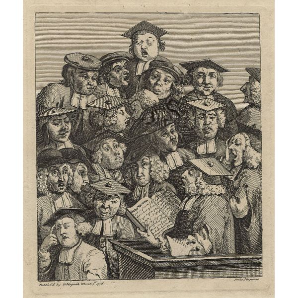 The Lecture from The Works of William Hogarth 