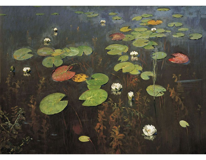 Water Lilies 1895 Painting 