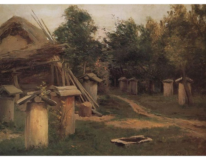 The Apiary Date unknown Painting by Isaac Ilyich Levitan