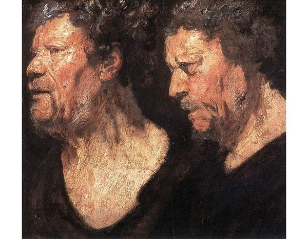 Studies of the Head of Abraham Grapheus 