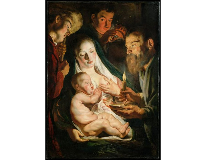 The Holy Family with Shepherds 1616 