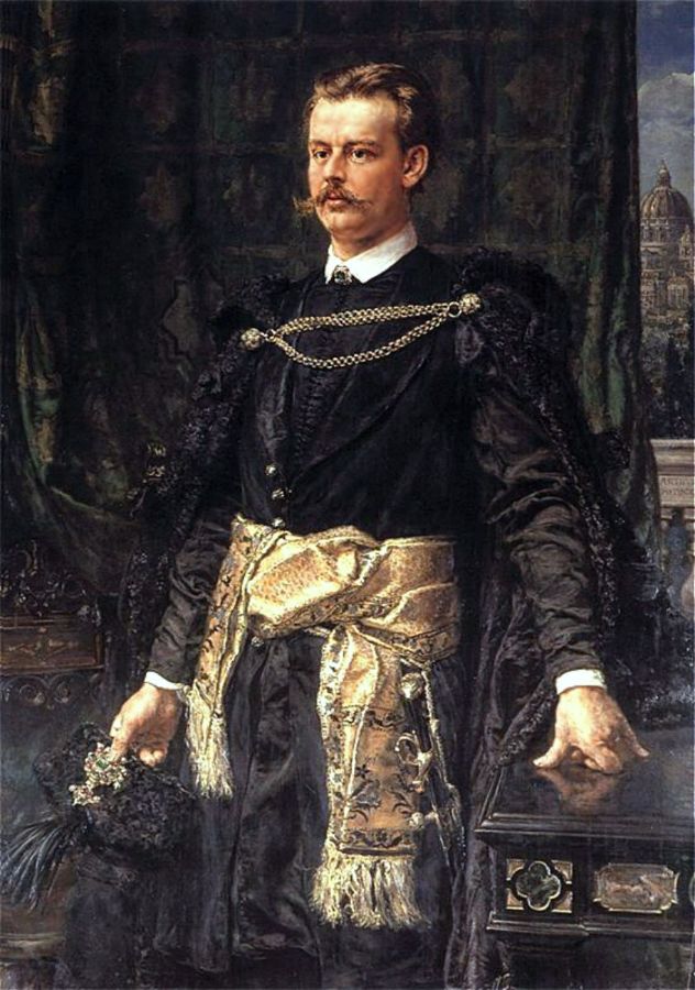 Portrait of Artur Potocki Painting by Jan Matejko