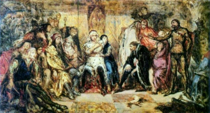 Seym in Gasawa Painting by Jan Matejko