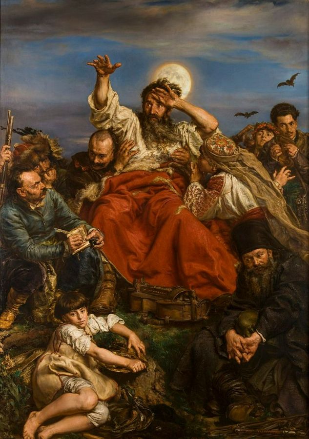 Wernyhora Painting by Jan Matejko