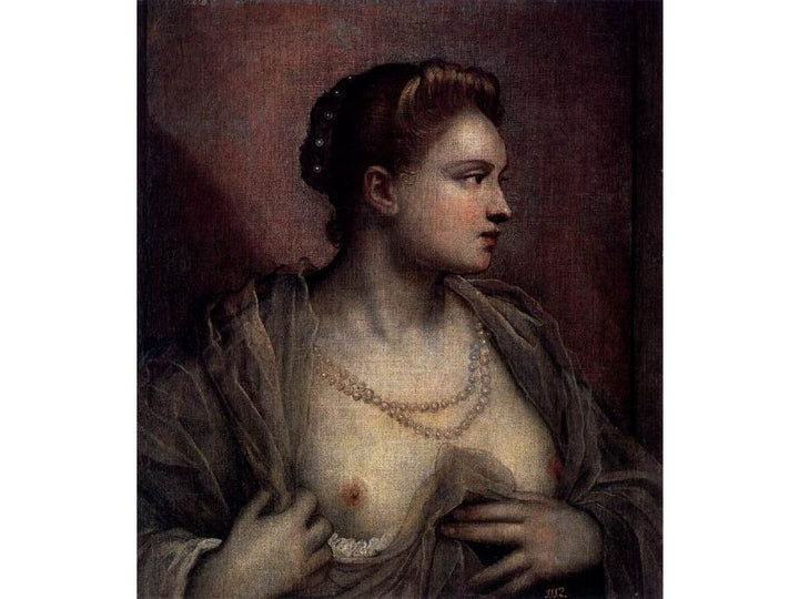 Portrait of a Woman Revealing her Breasts c. 1570 