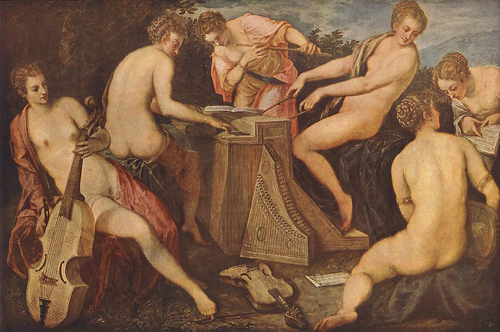 Women Playing Music 