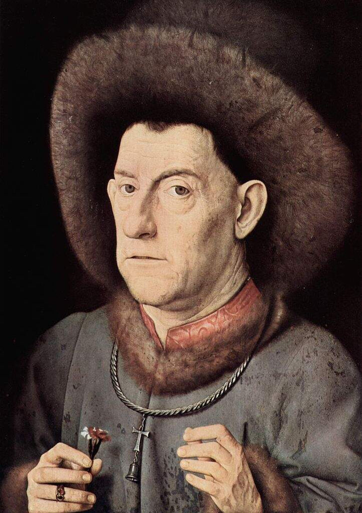 Portrait of a Man with Carnation c. 1435 