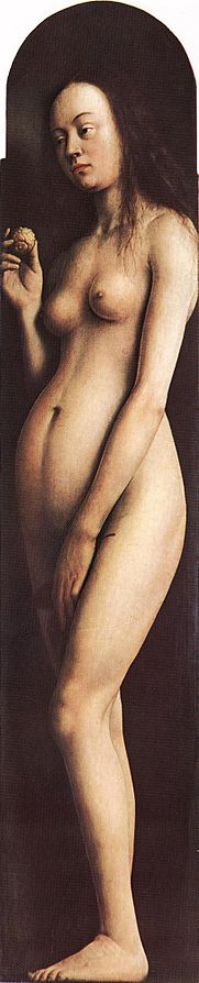 The Ghent Altarpiece- Eve 1425-29 