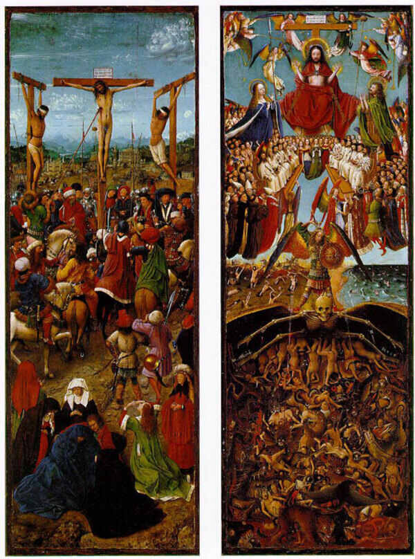 The Crucifixion, The Last Judgment 