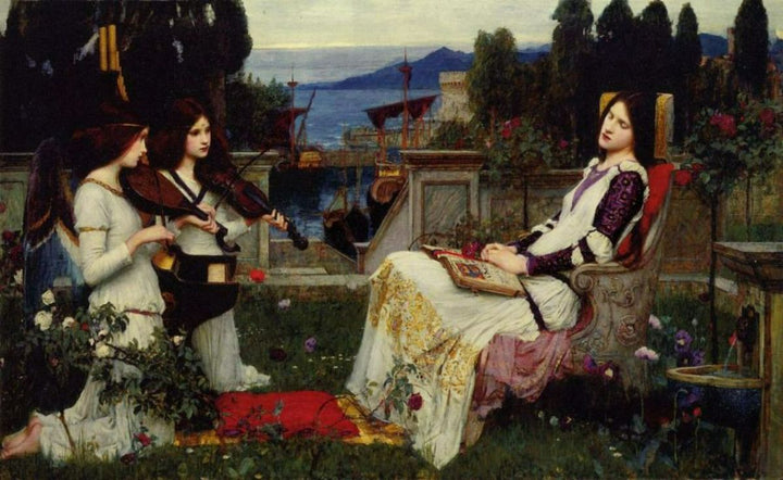 Saint Cecilia Painting by John William Waterhouse