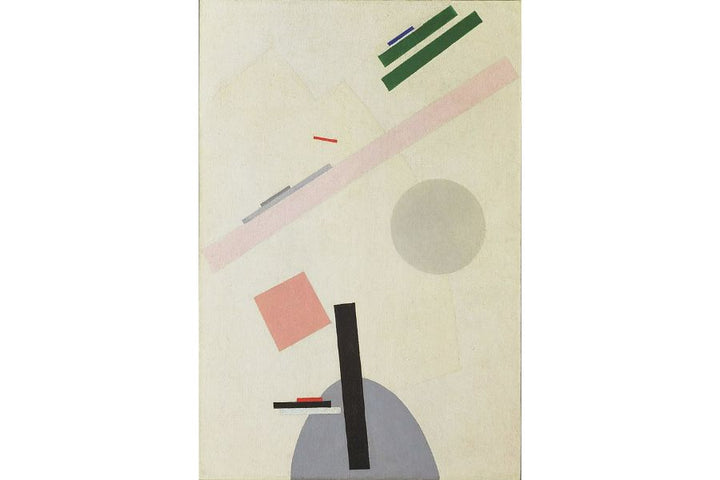 Suprematist Painting: Aeroplane Flying