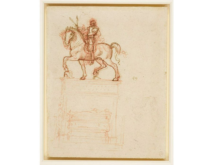 Study for the Trivulzio monument (2) 1508-12 