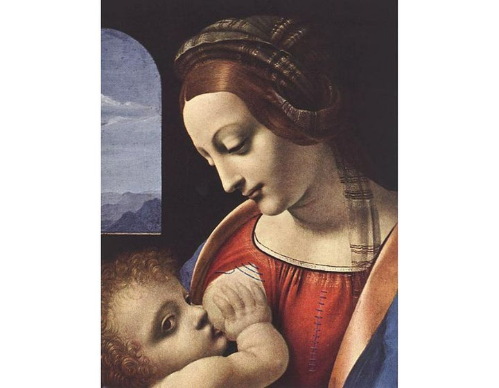 Madonna Litta detail 1 