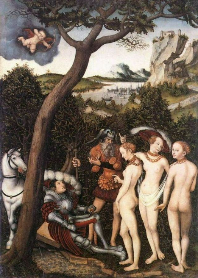 The Judgment of Paris c. 1528 