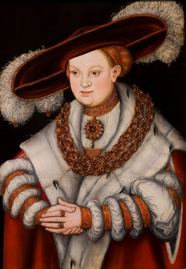 Portrait of Magdalena of Saxony 