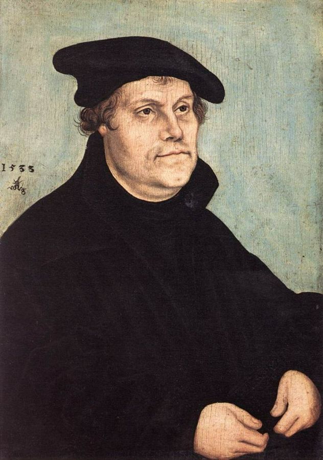 Portrait of Martin Luther at the age of 50 