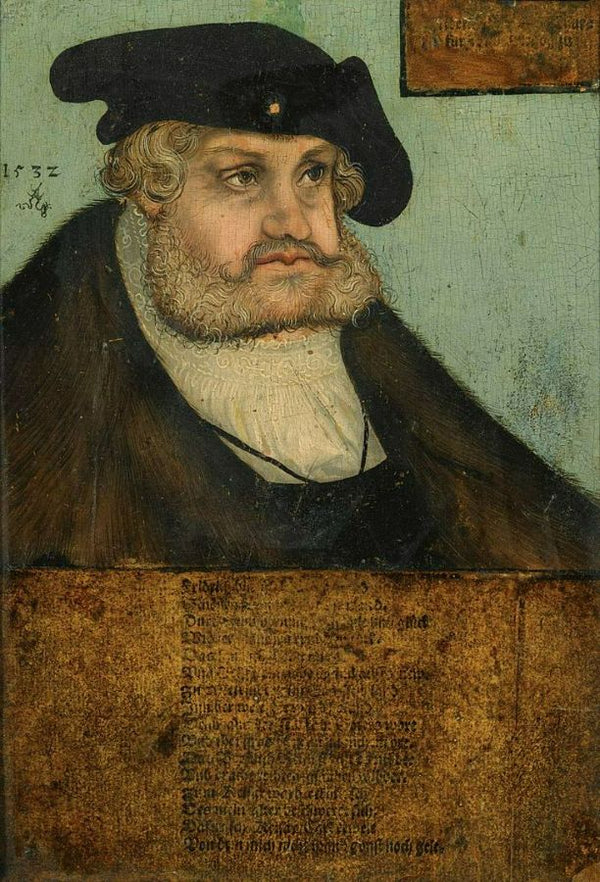 Portrait of Friedrich III 1463-1525 Elector of Saxony 