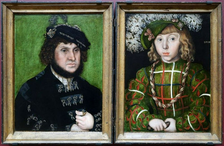 Diptych Two Electors of Saxony 