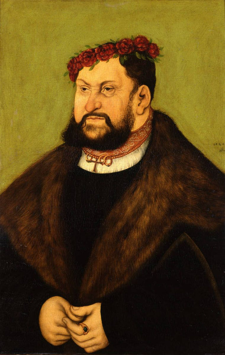 Portrait of John I the Steadfast Elector of Saxony 