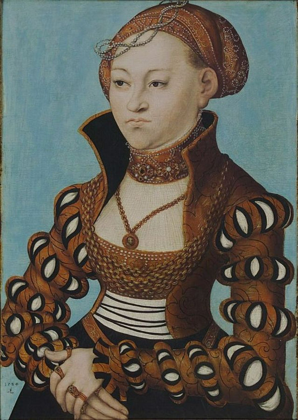 Portrait of Princess Maria of Saxony 