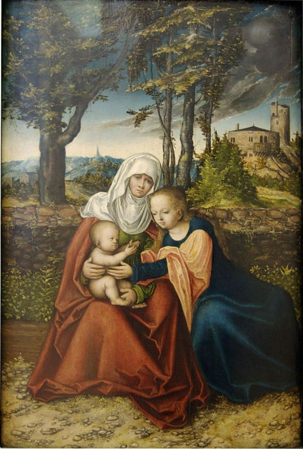 Virgin and Child with St. Anne 