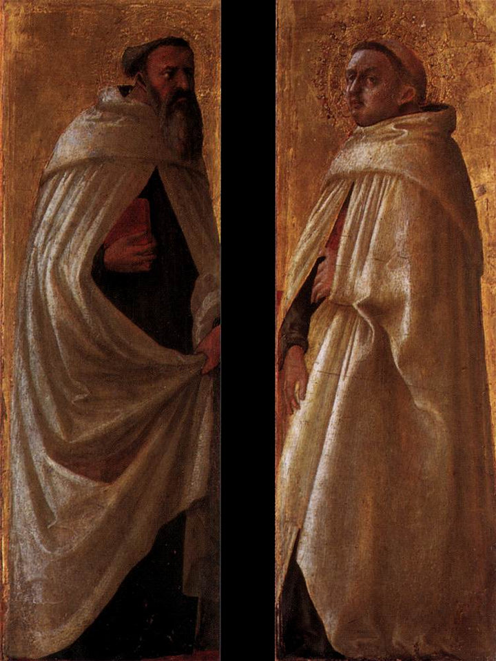 Pisa polyptych Carmelite Monk 2 