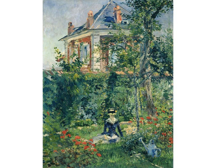 Girl In The Garden At Bellevue 