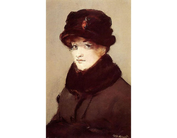 Woman in Furs, Portrait of Mery Laurent 