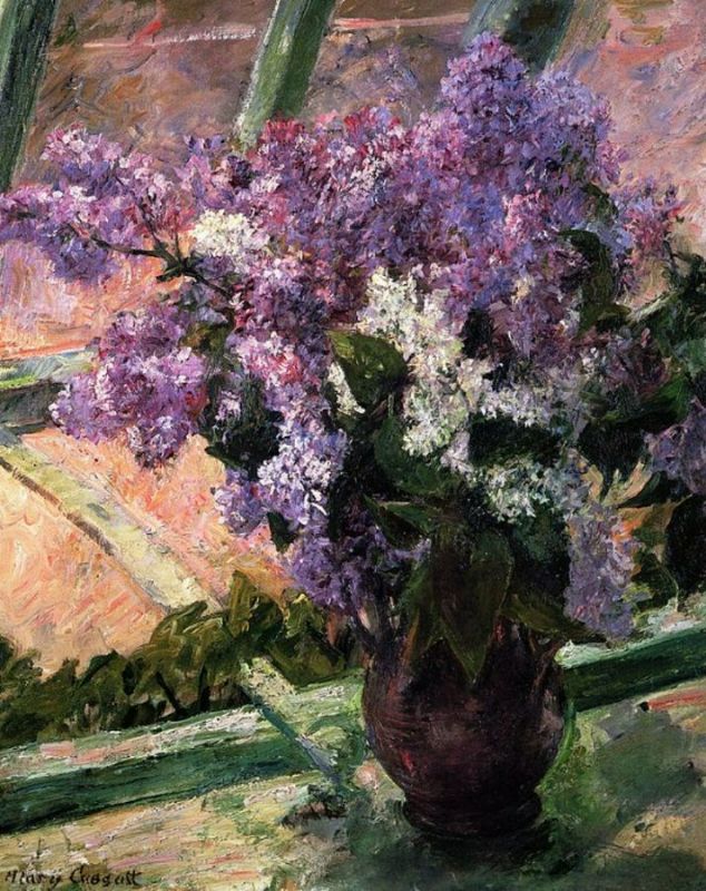 Lilacs In A Window2 