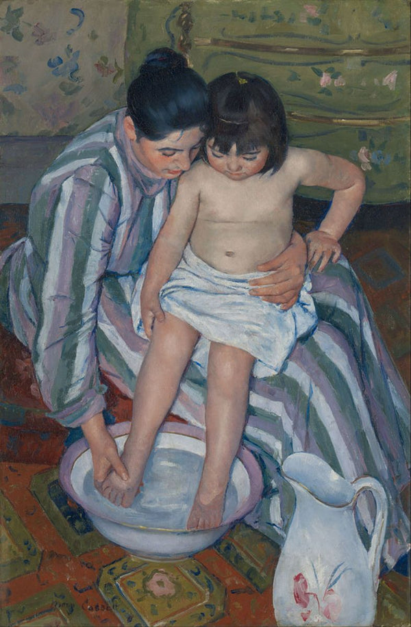 The Child's Bath (1893) 