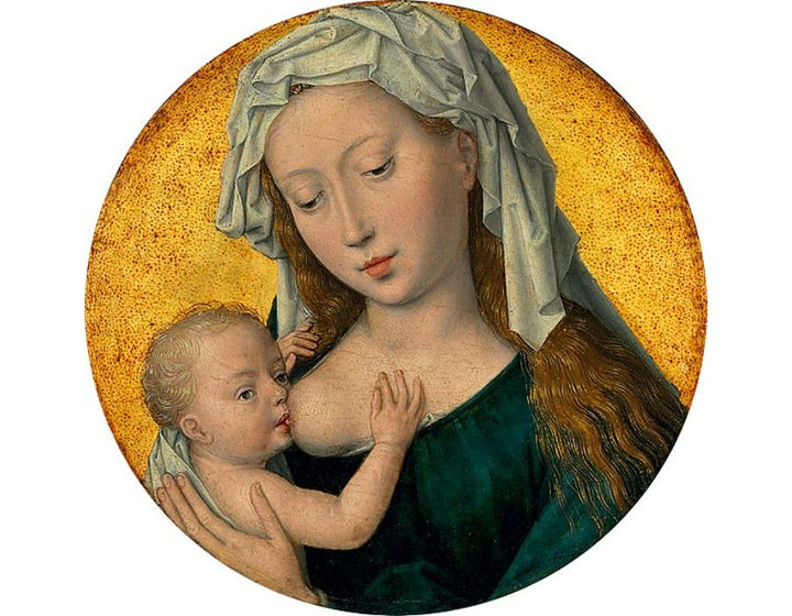 Virgin Suckling the Child 1487-90 