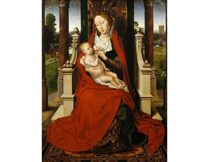 Madonna with Child on a Throne 