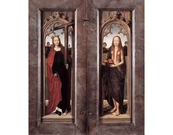 Triptych of Adriaan Reins (closed) 1480 