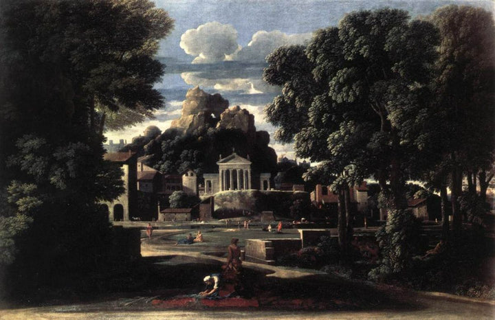 Landscape with the Gathering of the Ashes of Phocion by his Widow 1648 