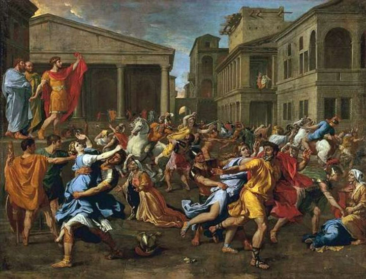 The Rape of the Sabine Women 1637-38 