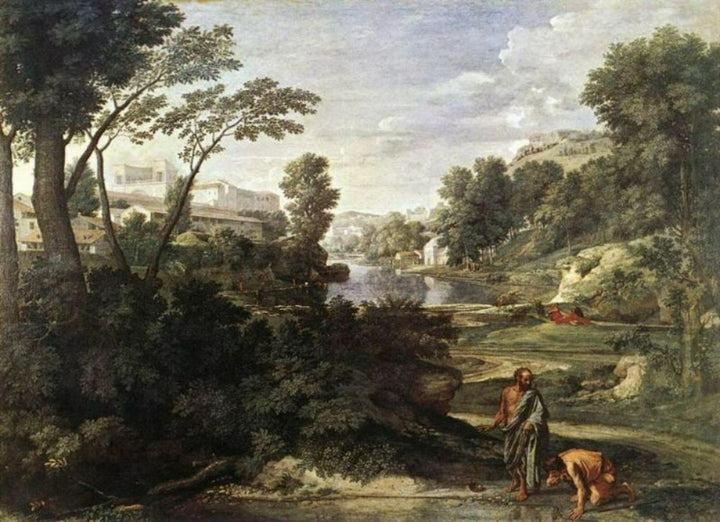 Landscape with Diogenes c. 1647 