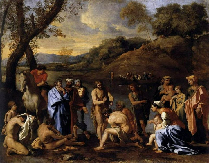 St John the Baptist Baptizes the People c. 1635 