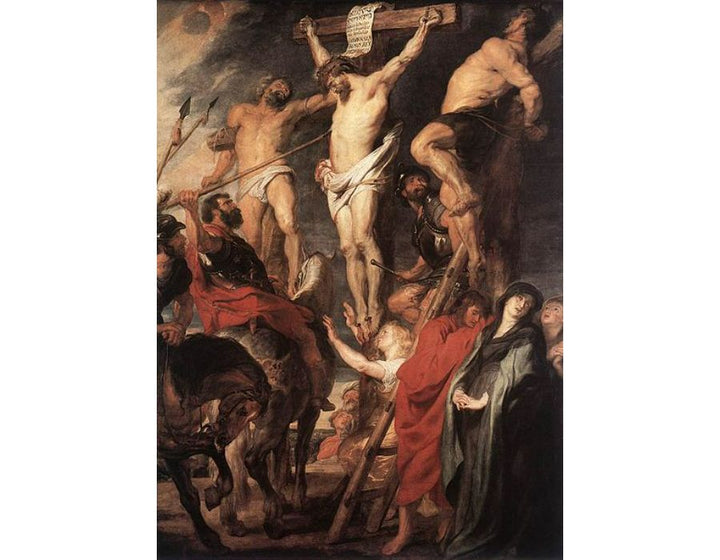 Christ on the Cross between the Two Thieves 1619-20 