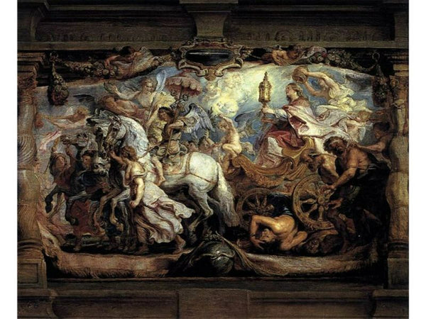 Triumph of Church over Fury, Discord, and Hate 1628 